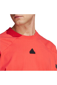 adidas camiseta manga corta hombre Designed 4 Gameday vista detalle