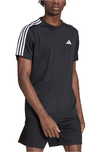 adidas camiseta fitness hombre Train Essentials Training 3 bandas vista frontal