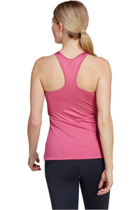 adidas camiseta tirantes fitness mujer HIIT AEROREADY Training vista trasera