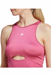 adidas camiseta tirantes fitness mujer HIIT AEROREADY Training vista detalle