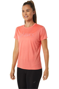 Asics camiseta entrenamiento manga corta mujer CORE ASICS TOP vista detalle