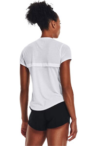 Under Armour camiseta entrenamiento manga corta mujer UA Streaker SS vista trasera