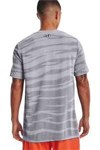 Under Armour camiseta fitness hombre UA Seamless Wave SS vista trasera