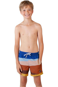 Barts bañador playa niño Mirro Shorts Kids vista frontal