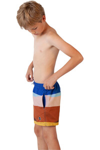 Barts bañador playa niño Mirro Shorts Kids vista trasera