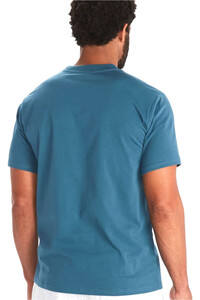 Marmot camiseta montaña manga corta hombre Coastal Tee SS vista trasera