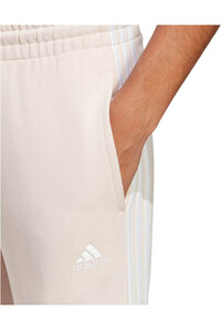 adidas pantalón mujer Essentials 3 bandas French Terry Cuffed vista trasera