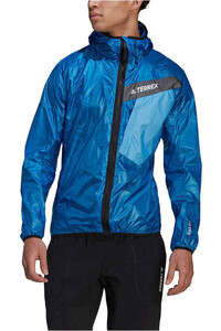 adidas chaleco outdoor hombre Techrock Three-in-One con capucha vista frontal