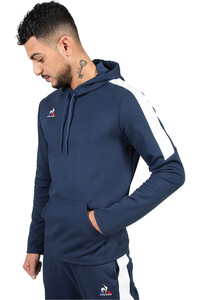 Le Coq Sportif sudadera hombre Hoody PRESENTATION BICOLORE N1 M vista frontal