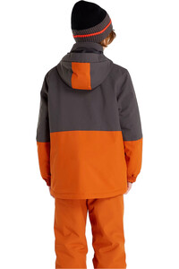 Protest chaqueta esquí infantil PRTLARS JR snowjacket vista trasera