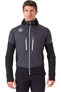 Ternua forro polar hombre AGILEHYBRIDJACKETM vista frontal