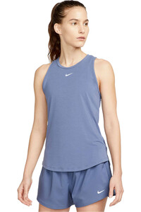 Nike camiseta tirantes fitness mujer W NK ONE LUXE DF STD TANK vista frontal