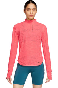 Nike camisetas trail running manga larga mujer W NK TRAIL DF MIDLAYER vista frontal