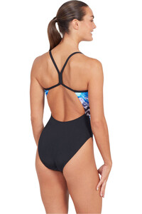 Zoggs bañador natación mujer Sprintback Women vista trasera