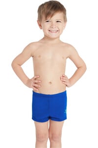 Zoggs bañador natación niño Hip Racer Kids Boys vista frontal