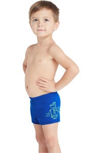 Zoggs bañador natación niño Hip Racer Kids Boys vista trasera