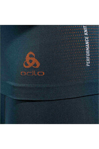 Odlo camiseta térmica manga larga hombre BL TOP crew neck l/s PERFORMANCE LIGHT E vista detalle