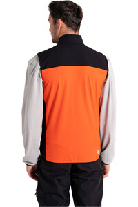 Dare2b chaleco polar hombre Lattitudinal Vest vista trasera