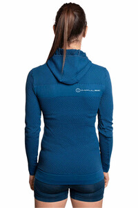 Trango camisetas trail running manga larga mujer SUDADERA LIMONE vista trasera