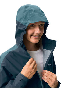 Vaude chaqueta impermeable mujer Women's Moab Rain Jacket II vista detalle