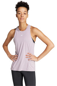 adidas camiseta tirantes fitness mujer WTR D4T TK vista frontal