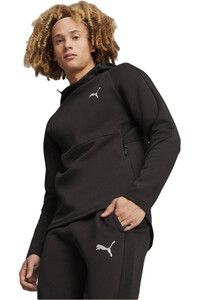 Puma sudadera hombre EVOSTRIPE Hoodie DK vista frontal