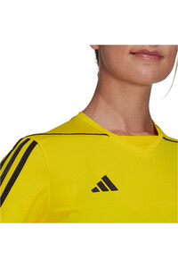 adidas camisetas fútbol manga corta TIRO 23 JSY W vista detalle