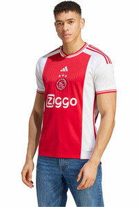 adidas camiseta de fútbol oficiales AJAX 24 H JSY vista frontal