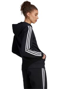 adidas sudadera mujer W 3S FL FZ HD vista trasera