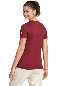 adidas camiseta manga corta mujer W LIN T vista trasera