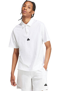 adidas camiseta manga corta hombre M Z.N.E.PR POLO vista frontal