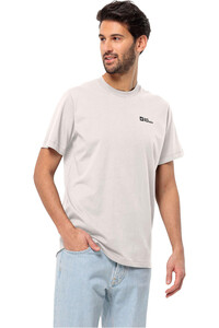 Jack Wolfskin camiseta montaña manga corta hombre ESSENTIAL T M vista frontal