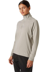 Helly Hansen forro polar mujer W VERGLAS 1/2 ZIP vista frontal