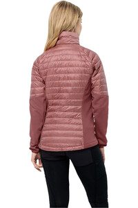 Jack Wolfskin chaqueta outdoor mujer NEBELHORN DOWN HYBRID W vista trasera