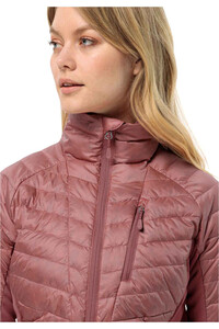 Jack Wolfskin chaqueta outdoor mujer NEBELHORN DOWN HYBRID W vista detalle