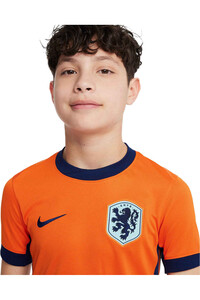 Nike camiseta de fútbol oficiales niño HOLANDA 24 Y NK DF STAD JSY SS HM vista detalle