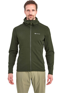 Montane forro polar hombre PROTIUM HOODIE vista frontal