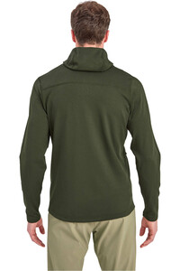 Montane forro polar hombre PROTIUM HOODIE vista trasera