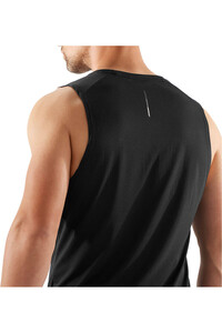 Salomon camisetas trail running tirantes hombre CROSS RUN TANK M vista detalle