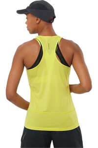 Salomon camiseta tirantes running CROSS RUN TANK W vista trasera