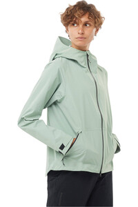 Salomon chaqueta impermeable mujer OUTERPATH 2.5L WP JKT W vista frontal
