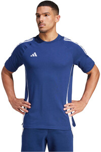 adidas camisetas fútbol manga corta TIRO24 SWTEE vista frontal