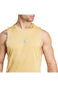 adidas camiseta tirantes fitness hombre D4T HR TK vista detalle