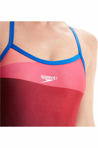 Speedo bañador natación mujer Womens Placement Digital Turnback vista detalle