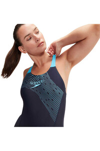 Speedo bañador natación mujer Womens Medley Logo 1 Piece 03