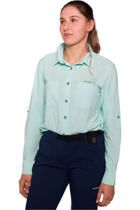 Trango camisa montaña manga larga mujer CAMISA ARDONES VN vista frontal