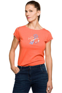 Trango camiseta montaña manga corta mujer CAMISETA KEYS vista frontal