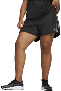 Puma pantalones y mallas cortas fitness mujer PUMA FIT MOVE WOVEN SHORT vista frontal