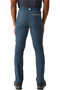 Regatta pantalón montaña hombre Mountain Z/O Trs vista trasera