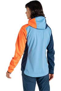 Dare2b chaqueta softshell mujer Lexan Softshell vista trasera